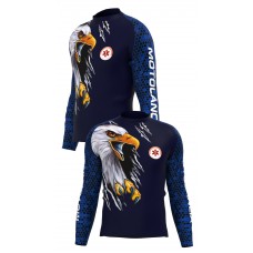 Camisa Proteção UV 50+ Preta Águia